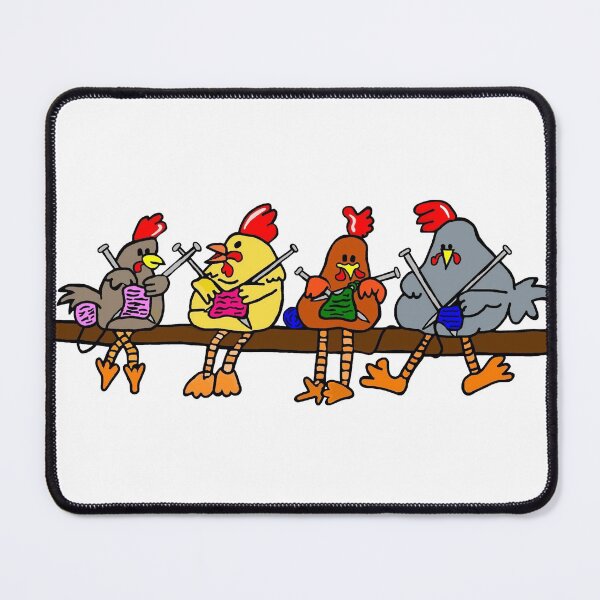 Item preview, Knitting Chickens designed and sold by imphavok.