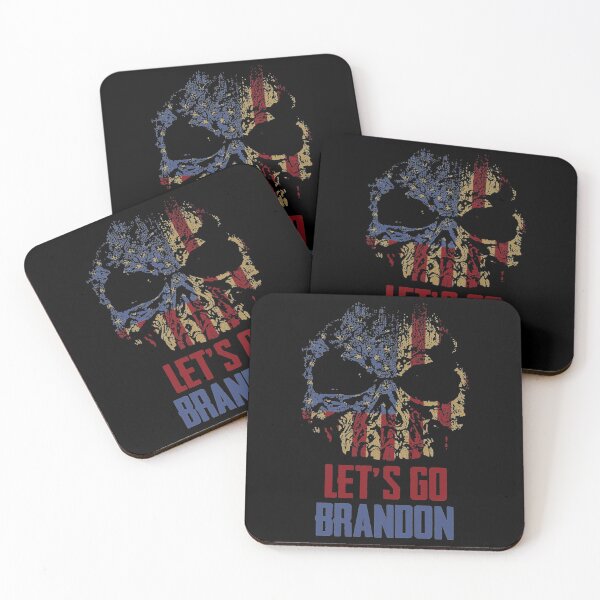 Item preview, Let's Go Brandon Vintage Lets Skull   designed and sold by Exoticd3sign.