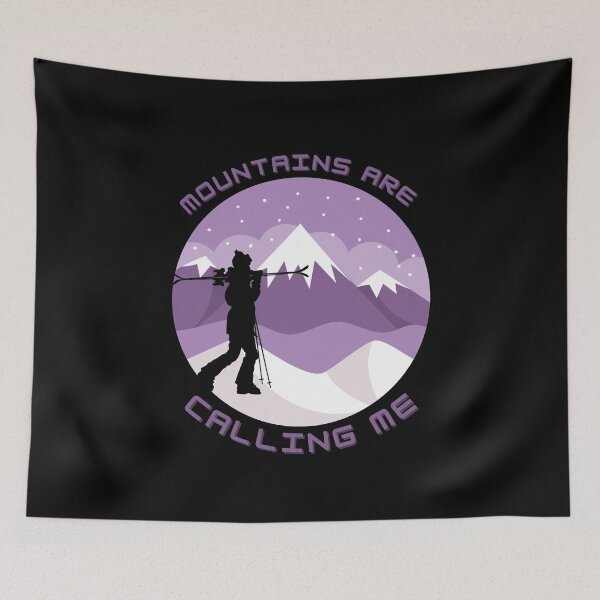 Item preview, Mountains Are Calling Me Design  designed and sold by The-Muse.