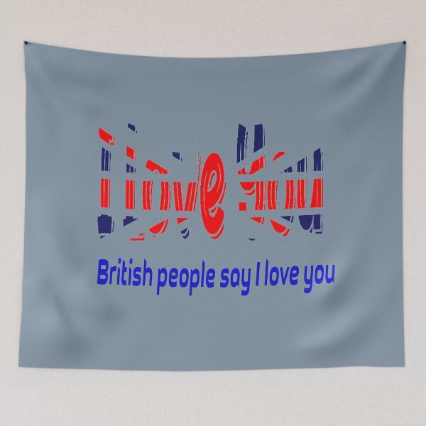 Item preview, British people say I love you designed and sold by mostheristore.