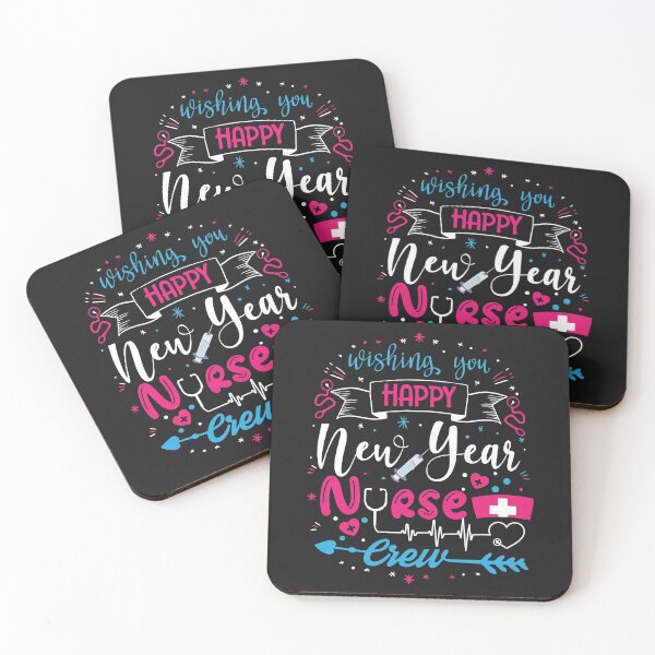 Item preview, Happy New Year Nurse Crew designed and sold by BhavyaBathla.