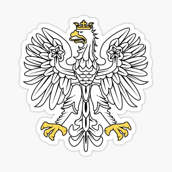 "Polish eagle" Sticker for Sale by Eurapp Redbubble