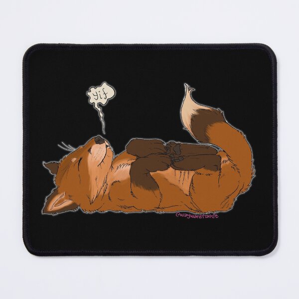 Item preview, sleeping baby fox kit havin' dreams designed and sold by waywardfoxkit.