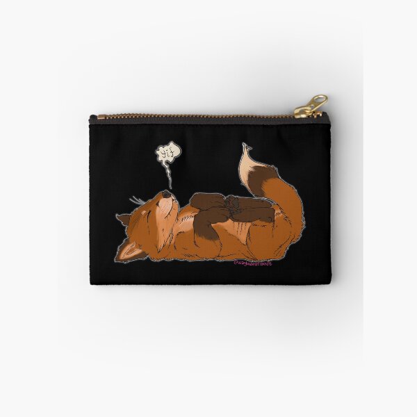 Item preview, sleeping baby fox kit havin' dreams designed and sold by waywardfoxkit.
