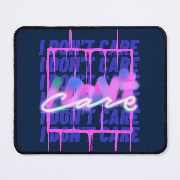 Item preview, I DON'T CARE designed and sold by AladdinMktgs.