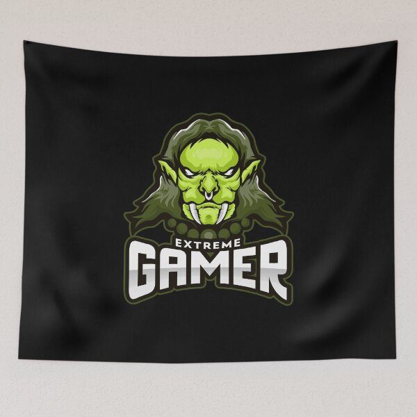 Item preview, Extreme Gamer with Fierce Goblin designed and sold by PRIVARSHU.