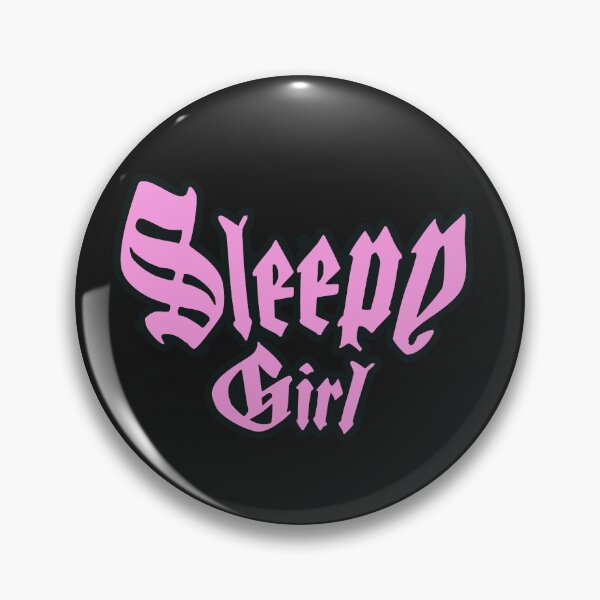 Item preview, Sleepy Girl - Gothic Pink designed and sold by Chubuter.