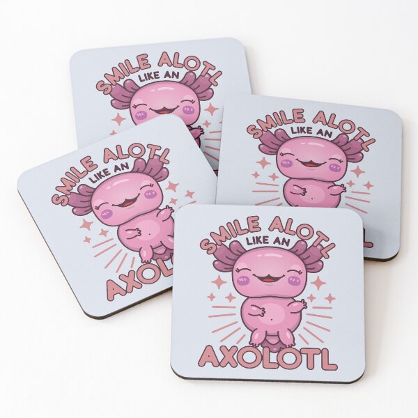 Item preview, Funny, Cute and Kawaii Smile Alotl Like an Axolotl Design for Axolotl Lovers - Animal Lovers designed and sold by NightGleam.