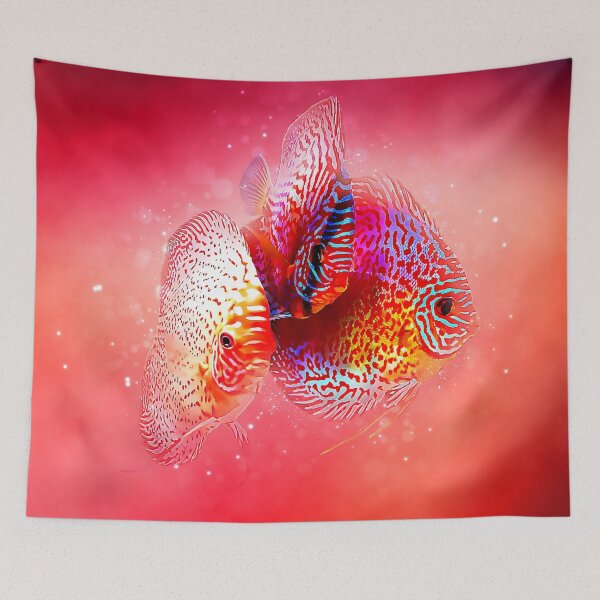 Item preview, Discus Fish Pair and Friend designed and sold by GFishy.
