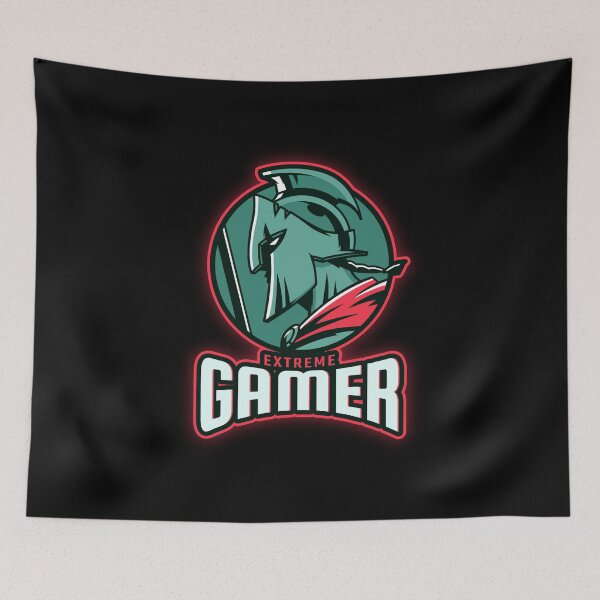 Item preview, Extreme Gamer with Intimidating Gladiator Warrior designed and sold by PRIVARSHU.