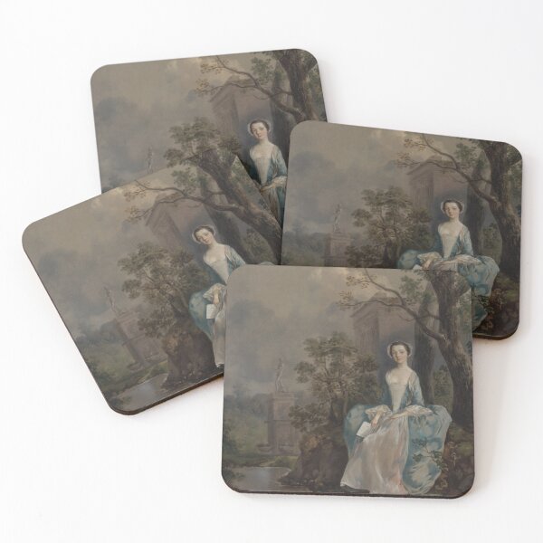 Item preview, Thomas Gainsborough "Portrait of a Woman" designed and sold by FineArtLover.