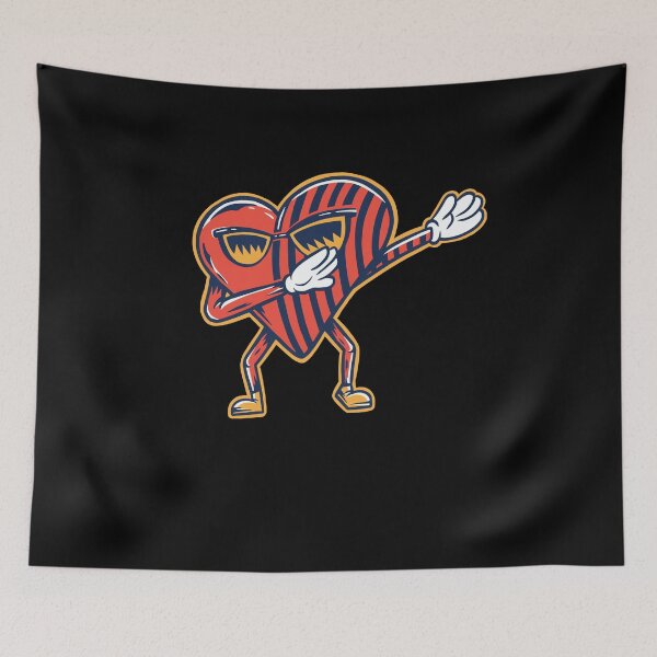 Item preview, Happy Valentines Day 2022 Dabbing Heart designed and sold by solimangomaa.