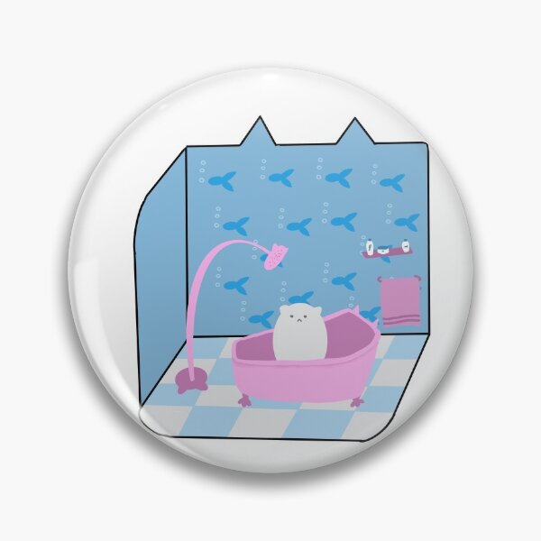 Item preview, Lady Miesepeter's bathroom designed and sold by AlpacaSparkles.