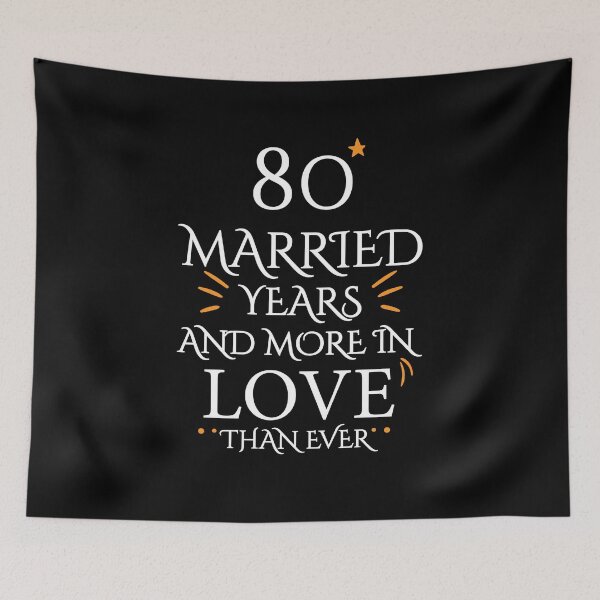Item preview, 80 th Anniversary 50 Years Married 2022 designed and sold by َART LOVERS ★★★★★.