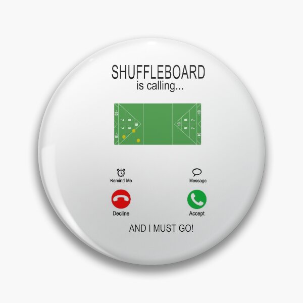 Item preview, Shuffleboard is calling - Shuffleboard players shoot targets designed and sold by dJ-Design.