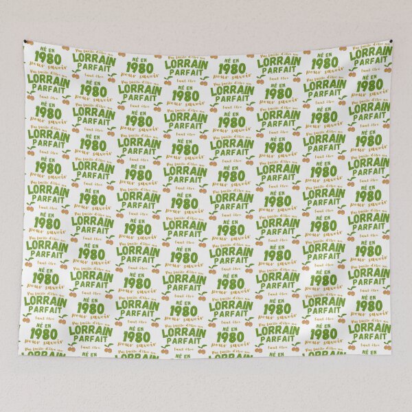 Item preview, Gift for men from Lorraine humor birthday 1980 designed and sold by RomualdGR.