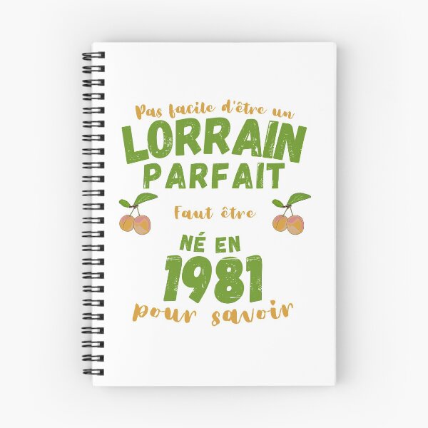 Item preview, Lorrain Man Humor Birthday 1981 Gift designed and sold by RomualdGR.