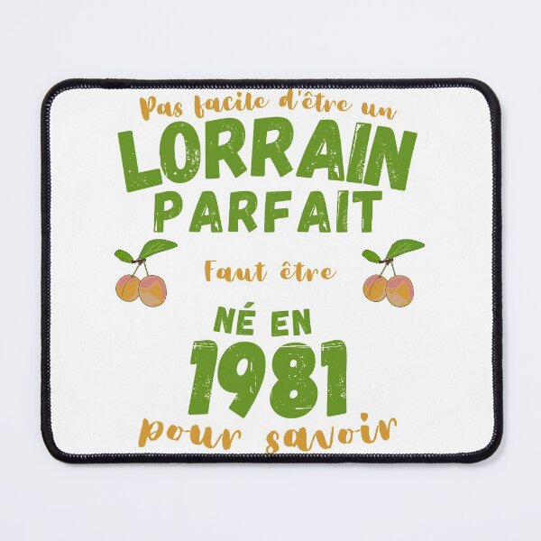Item preview, Lorrain Man Humor Birthday 1981 Gift designed and sold by RomualdGR.