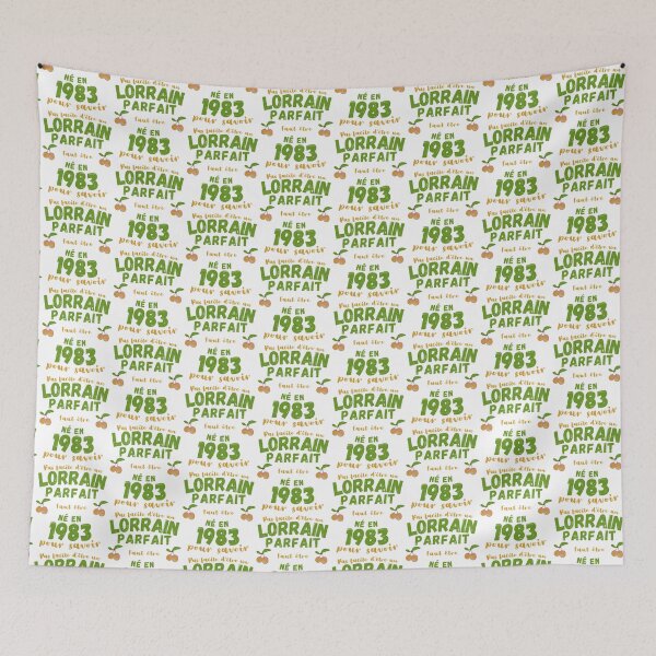 Item preview, Lorrain man humor 1983 birthday gift designed and sold by RomualdGR.