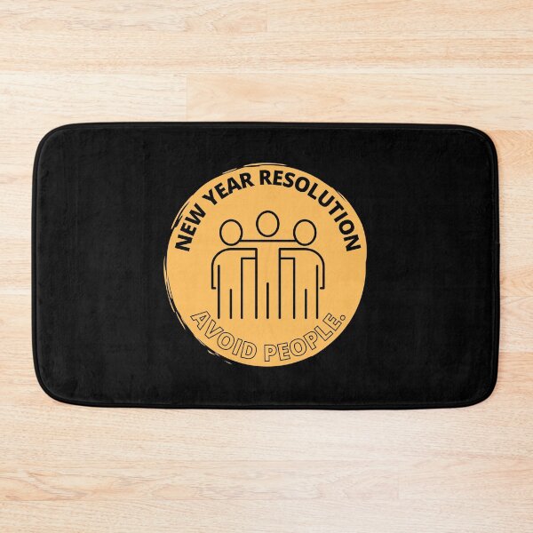 Item preview, New year resolution Avoid People designed and sold by Creative Life.