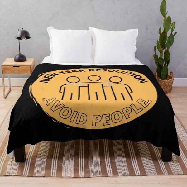 Item preview, New year resolution Avoid People designed and sold by Creative Life.