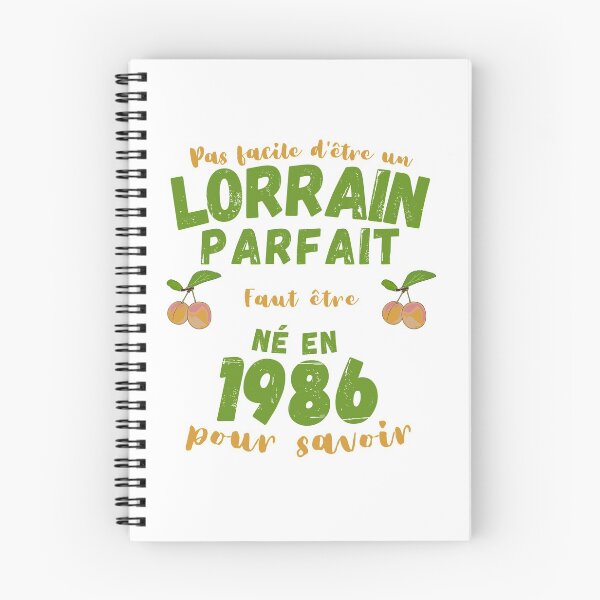 Item preview, Gift for men from Lorraine humor birthday 1986 designed and sold by RomualdGR.