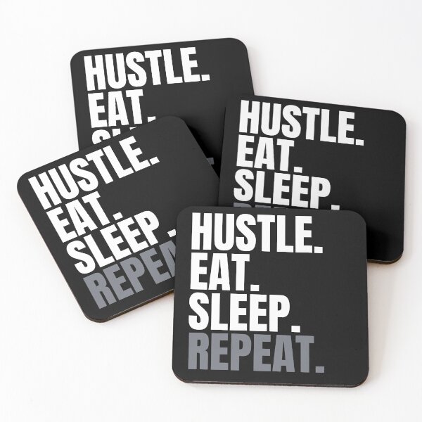 Item preview, Hustle.Eat.Sleep.Repeat designed and sold by KingsManKind.