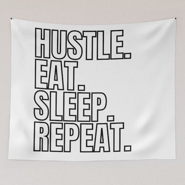 Item preview, Hustle.Eat.Sleep.Repeat 3 designed and sold by KingsManKind.