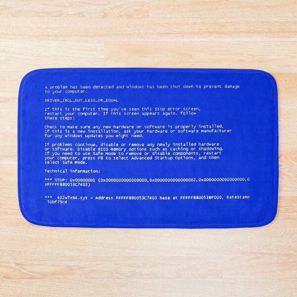 Item preview, Windows error message Technical Information on blue screen designed and sold by sopfanna.