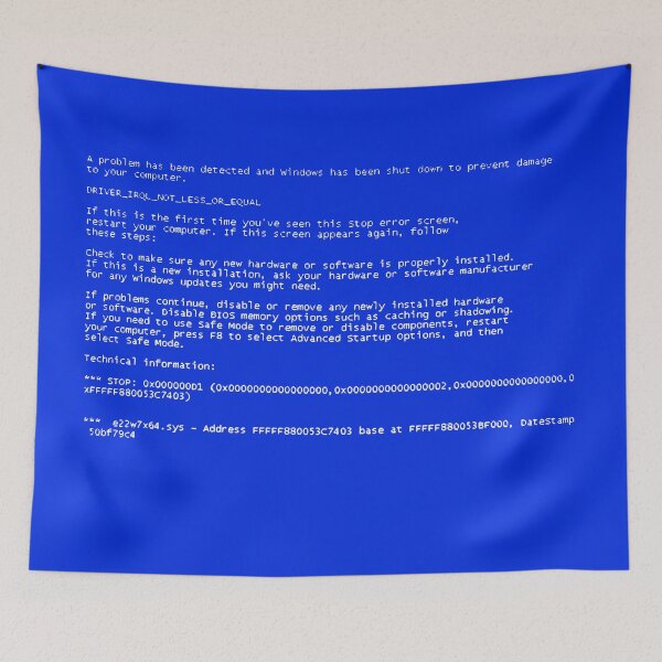Item preview, Windows error message Technical Information on blue screen designed and sold by sopfanna.