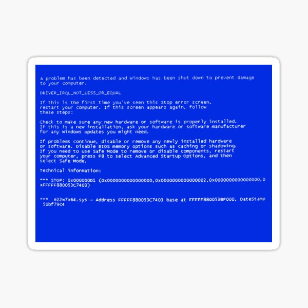 Blue Screen - Roblox