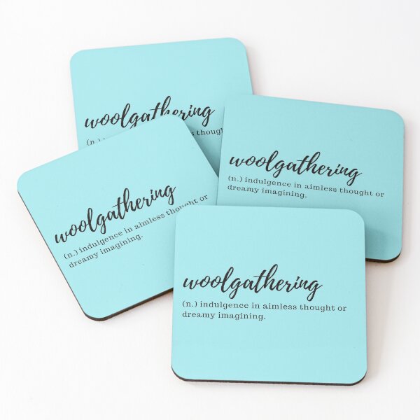 Item preview, Woolgathering - indulgence in aimless thought or dreamy imagining designed and sold by designair.