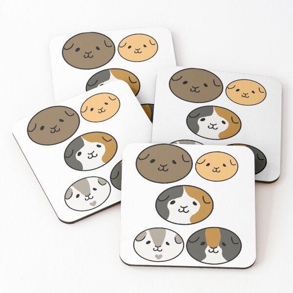 Item preview, Guinea pig gang designed and sold by AlpacaSparkles.