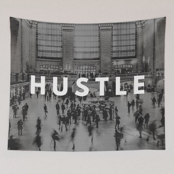 Item preview, Hustle. designed and sold by KingsManKind.