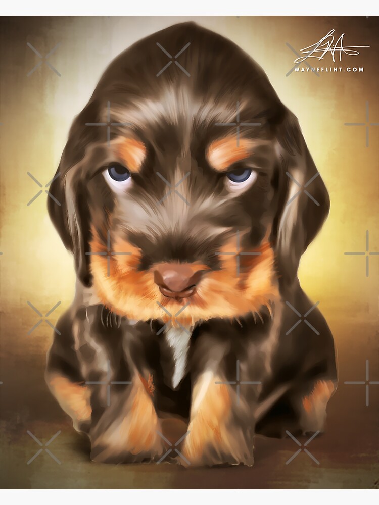 Artwork view, Digital Puppy designed and sold by wayneflint