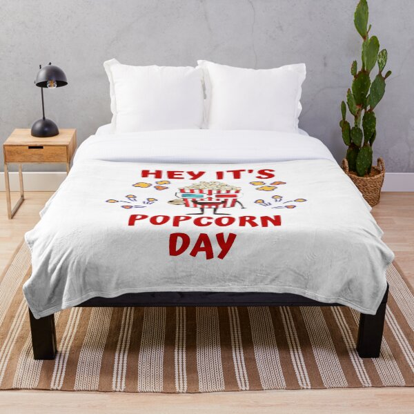 Item preview, National Popcorn Day Hey It's Popcorn Day designed and sold by BhavyaBathla.
