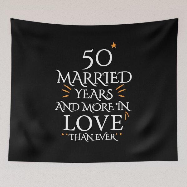 Item preview, 50th Anniversary 50 Years Married 2022 designed and sold by َART LOVERS ★★★★★.