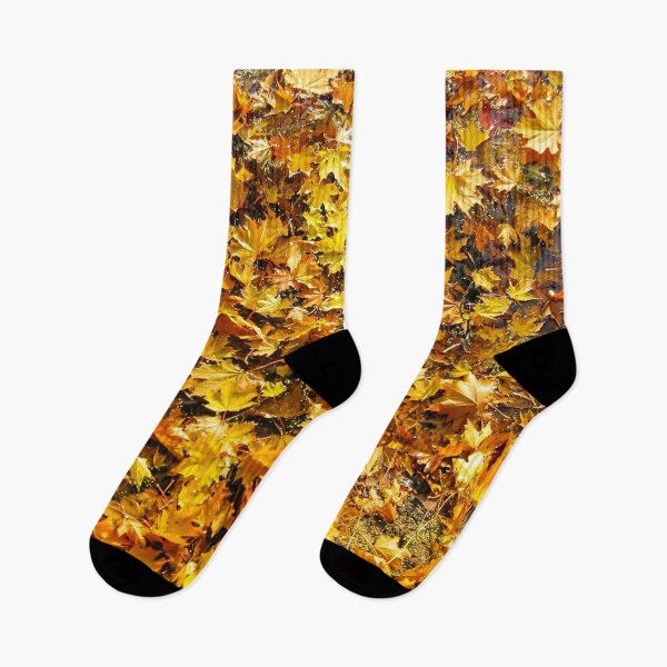 Item preview, Brown and Beige Leaves on Ground designed and sold by capotees.