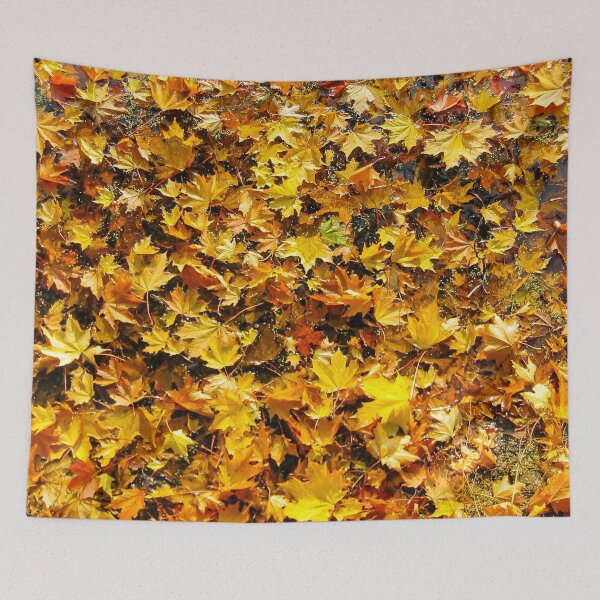 Item preview, Brown and Beige Leaves on Ground designed and sold by capotees.