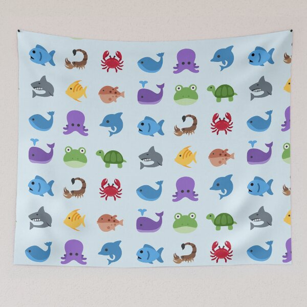 Item preview, Fishes Collage  designed and sold by 9N20.