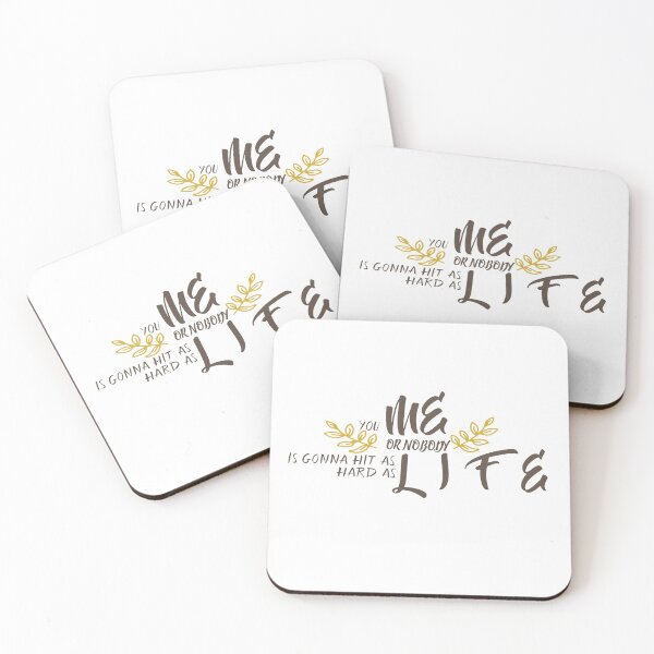 Item preview, Life hits hard designed and sold by Shivanshu Tiwari.