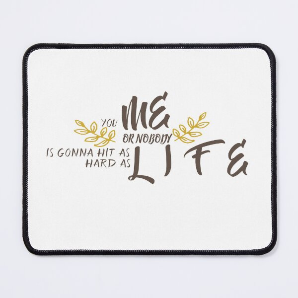 Item preview, Life hits hard designed and sold by Shivanshu Tiwari.
