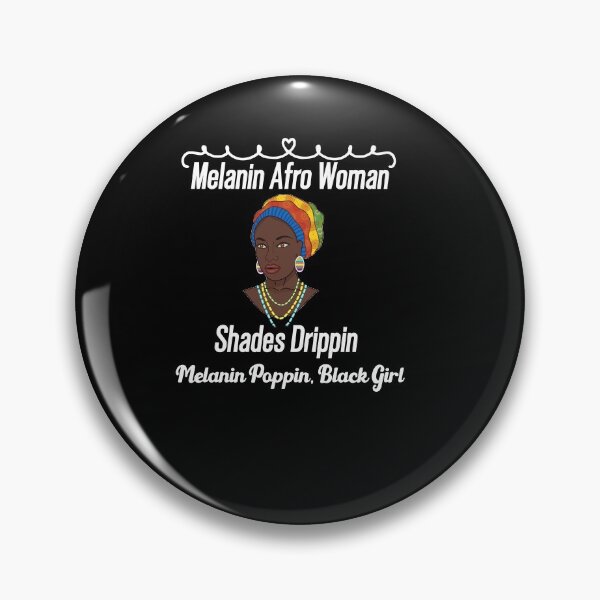 Item preview, Melanin Afro Woman Shades Drippin, Melanin Poppin, Black Girl designed and sold by Vireltoo.