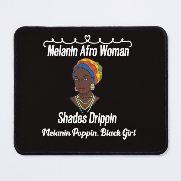Item preview, Melanin Afro Woman Shades Drippin, Melanin Poppin, Black Girl designed and sold by ARTwy.