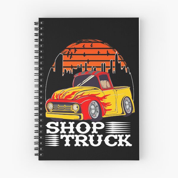 Item preview, Pickup Truck Customized Vintage Shop Truck Cityscape Scene designed and sold by CharJens.