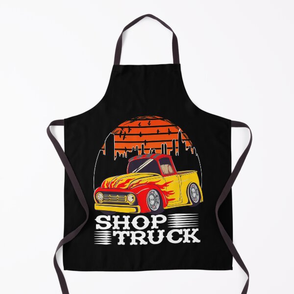Item preview, Pickup Truck Customized Vintage Shop Truck Cityscape Scene designed and sold by CharJens.