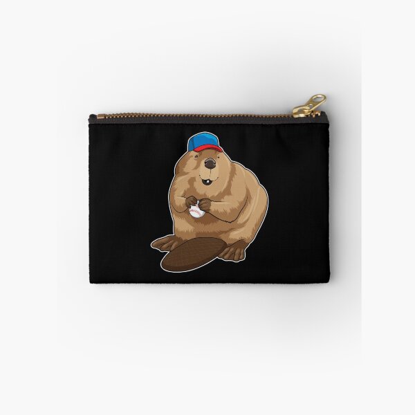 Item preview, Beaver at Baseball with Baseball ball designed and sold by Snabdesign84.