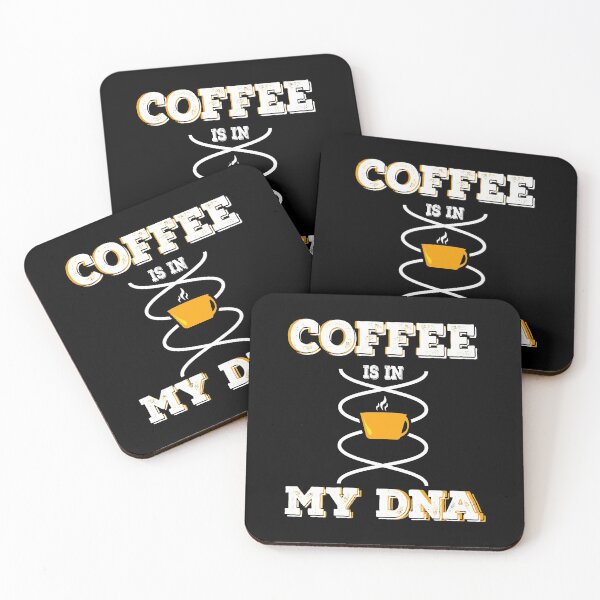 Item preview, Coffee Is A Human Right, Coffe is Happiness, is in My DNA designed and sold by AEGMEDIA.