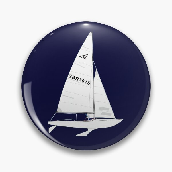 Item preview, Flying Fifteen 3615 Sailing Yacht  designed and sold by RedBubbleBath.