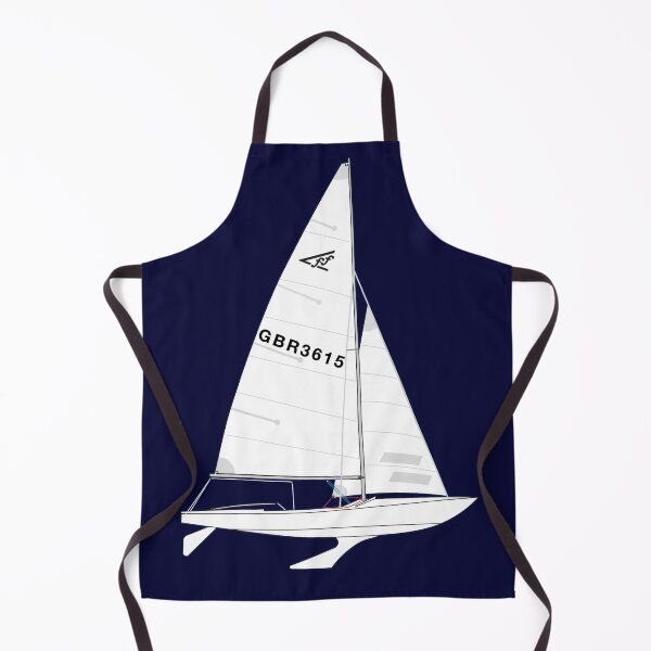 Item preview, Flying Fifteen 3615 Sailing Yacht designed and sold by RedBubbleBath.